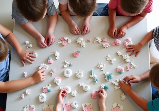 Laboratorio di riciclo carta per bambini